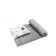 Placed "Kryshka Hedgehog", size 96x87 cm, color gray color