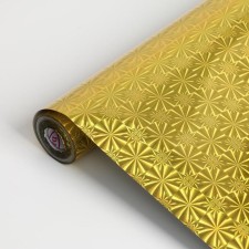 Self -adhesive film D&B 042B LB holography, gold, 0.45x8m