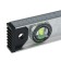 Aluminum tundra level "Rail", 3 eyes (1 rotary), 1200 mm