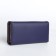 Women's wallet on magnet, purple color