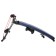 The press for the press Onlytop, 120 cm, curved, with dumbbells of 1.5 kg and expanders