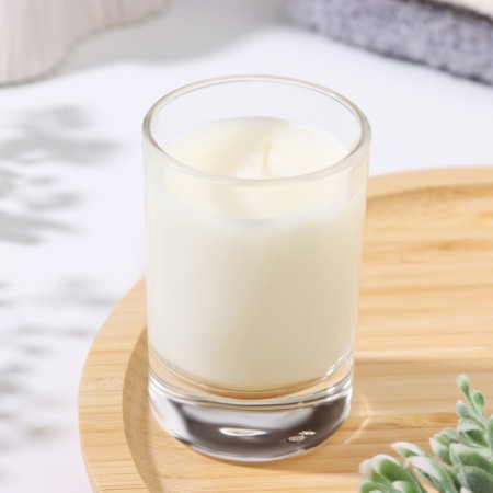 Aromatic candle in a glass of Medori "Cherry Citronella", Cherry and Citronella-1