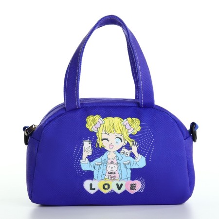 Bag Devichol, 21*8*13.5, lightning departure, string reg, purple-2