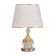 Eleanor desktop lamp 1x40W E27+backlight, gold 27x27x45cm