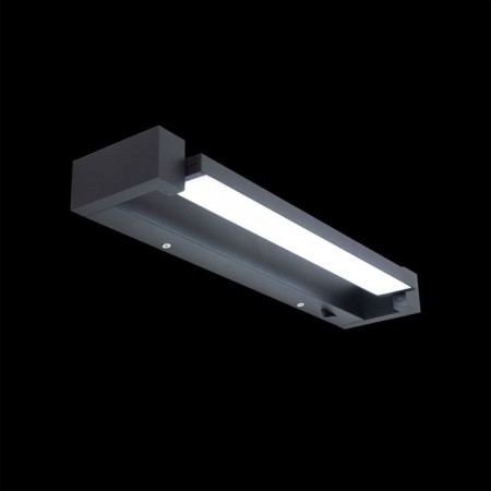 Citilux Visor Mirror backlight CL708241N 40x4 cm, 1x12W, LED, Black Color Black-2