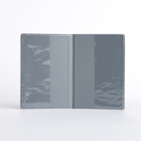 Cover for passport, black color-5