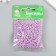 A set of plastic beads "Astra", 3 mm, 20 g, lilac