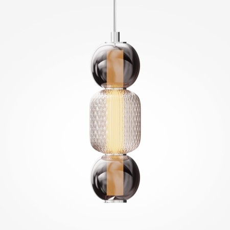 Suspension lamp Maytoni Mod273PL-L16CH3K, LED, 16W, 12x12x339 cm, 2000lm, color chromium-1