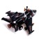 A plane F-116, light and sound, works from batteries, black color