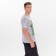 T-shirt male, color light gray melange, a ha ha, size 54