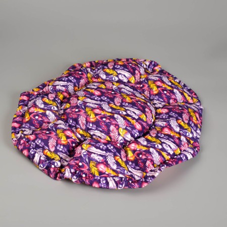 Fleet transformer lying on puffs, 50 cm, mix of flowers-5