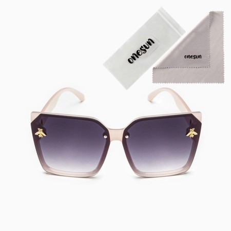 Sunglasses "OneSun", UV 400, pipe 14.2 cm, width 14.2 cm, lens 5.7 x 6.5 cm-2