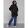Winter jacket, size 44, black color
