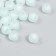 Plastic beads "Green" matte set 20 grams d = 0.8 cm