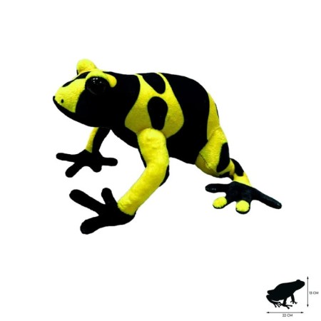 Soft toy wood frog, 32 cm-2