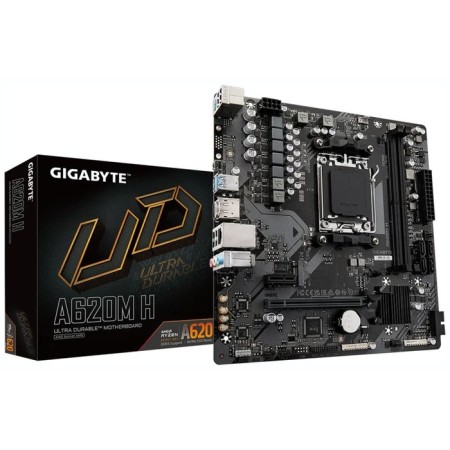 Motherboard Gigabyte A620M H Socketam5 AMD A620 2XDDR5 MATX AC'97 8ch (7.1) GBLAN RAID 107040-5