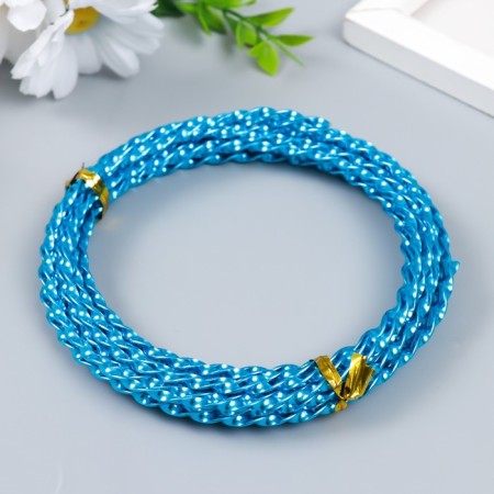 Wire for creativity "Astra" 3 mm, 5 m, blue