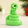 Figure soap "snake Christmas tree" green, 60g