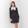 Women's dress with collar Mist p. 50, black