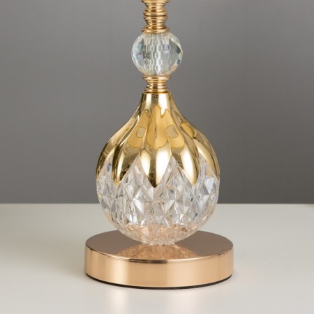 Hellin's table lamp "Adeline" E27 40W gold 27.5x27.5x44.5 cm-3