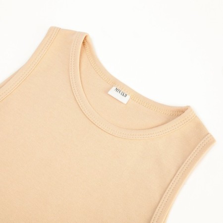 T-shirt female minku: Home Collection Beige Color, Rr. 42-5