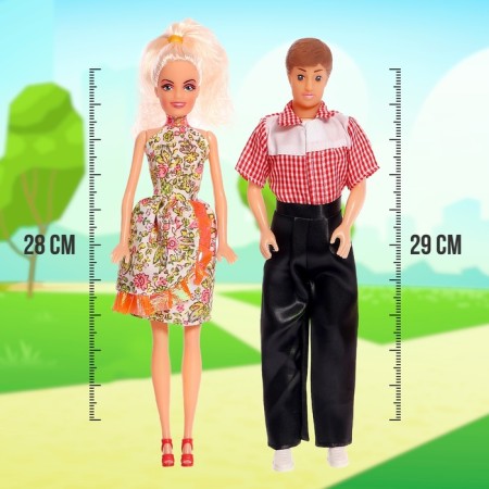 Set of dolls "Friendly Family" 4pcs., Mix-1