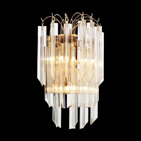 Sconces st. SL386.201.03. OSOLETO. 3x5 watts, G9, 26.5x44 cm, golden color-9