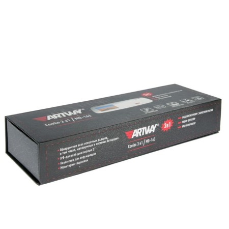 DVR with a radar detector Artway MD-163, 3 V 1-9
