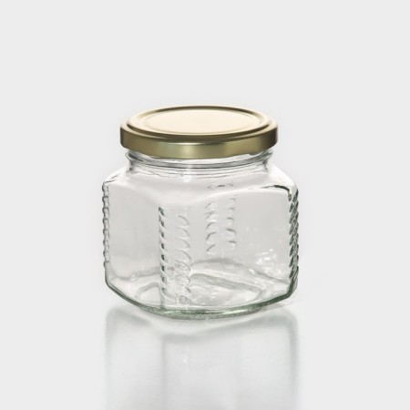 A set of glass jars with a lid, TO-66 mm, 0.2-0.25 l, 6 pcs-1
