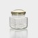A set of glass jars with a lid, TO-66 mm, 0.2-0.25 l, 6 pcs