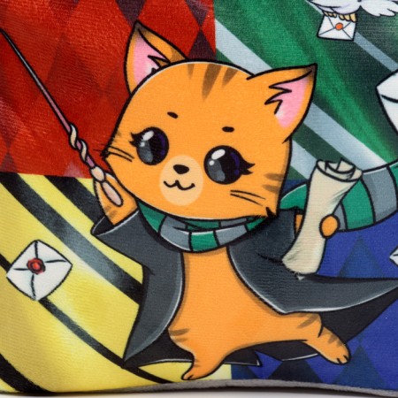 Baby backpack for a girl "Cat Wizard"-2