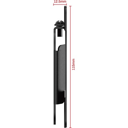 The bracket Uniteki FN1901N on a wall for a TV or monitor is fast -cut, fixed-5