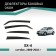 Defly window deflectors for Suzuki SX4, 2006 - 2016, hatchback