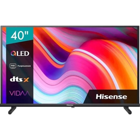 TV QLED HISENSE 40 "40A5KQ Frameless Black Full HD 60HZ DVB-T DVB-T2 DVB-C DVB-S DV 102953