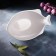 Porcelain salad magistro "fish", 2 l, 31 × 17 × 10.5 cm, white color