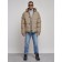 Sports male winter, size 52, beige color