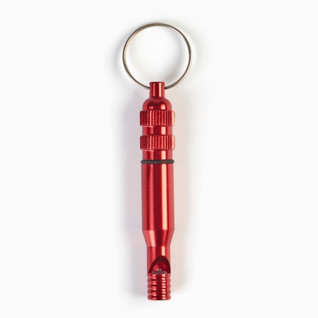 Whistle for survival, high -frequency, red, 8 cm-1
