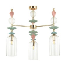 Bizet chandelier, 3x40W E14, color gold, IP20