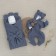 Kinderlitto “Muslin” discharge kit, 4 items, height 50-56 cm, Denim color