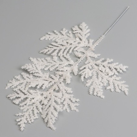 Decorative twig "amazement" in white, 0.3 × 12 × 28 cm-2