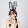 Carnival set "I am your bunny", rim-ear, chocker, tail