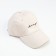 Baseball cap with inscriptions minku is beige color, size 54-56