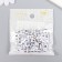 Beads for creativity plastic "Russian letters on a cube" set 10 grams 0.6x0.6 cm