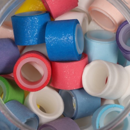 Adhesive tape plastic in the Bank "MIX" NR 40 pcs 1.2 cm, dl. 0.9 m 7x7x9 cm-3