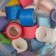 Adhesive tape plastic in the Bank "MIX" NR 40 pcs 1.2 cm, dl. 0.9 m 7x7x9 cm