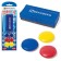 Set for magnetic marker board: magnetic eraser, magnets 30 mm, 6 pieces