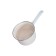 Bucket with a lid, pearl color, d = 16