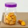 The basis for creativity and decor is a jar with a lid "elegant", size 6.5 × 3.5 × 3.5 cm, color mix