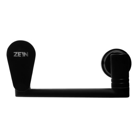 Zein Z3509 sink mixer, pour 360 °, 35 mm cartridge, brass, black-11