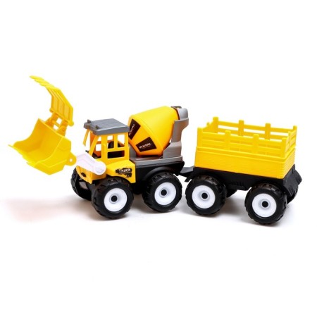 The inertial “Builder” machine, with a trailer-2